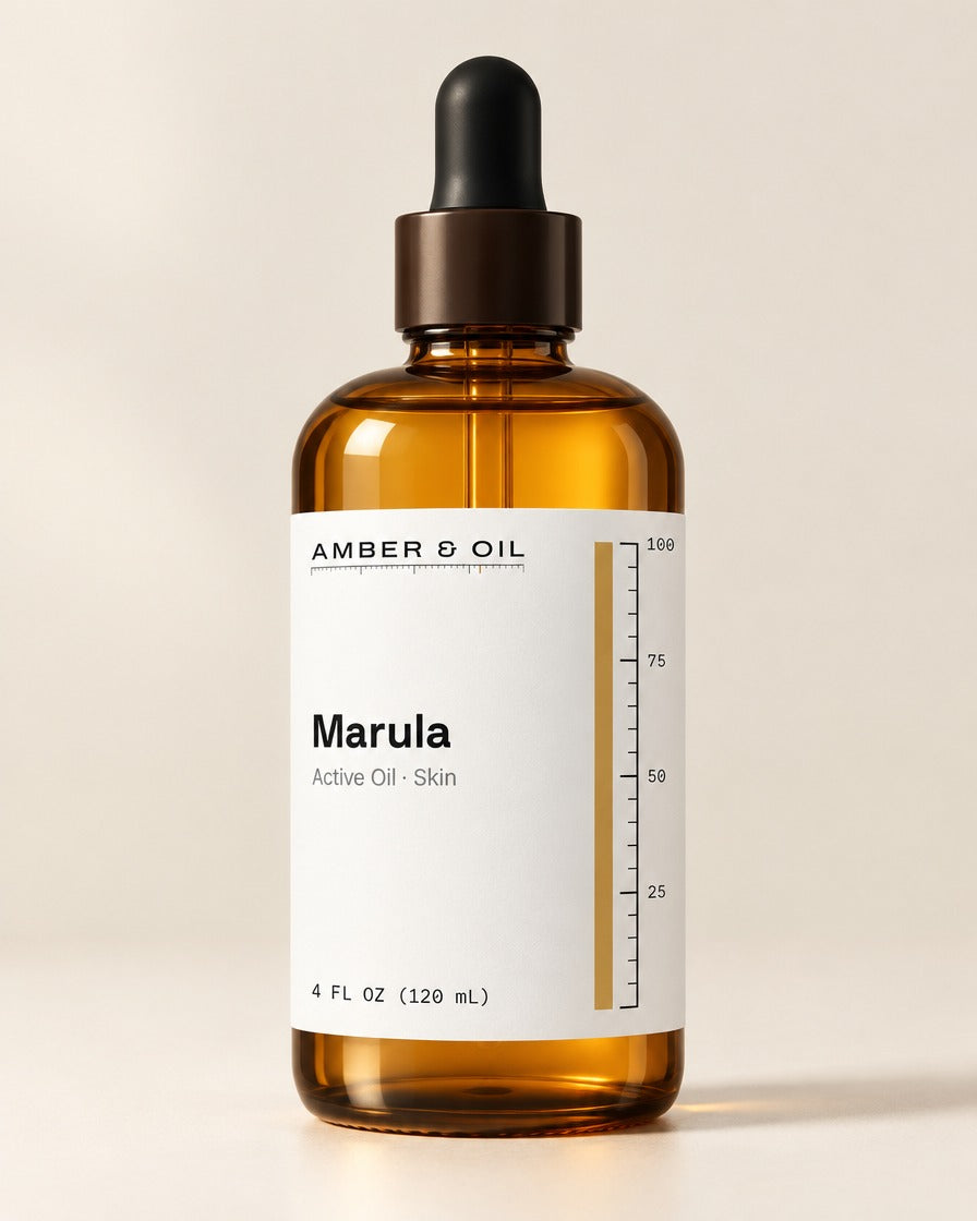 Amber & Oil Marula bottle