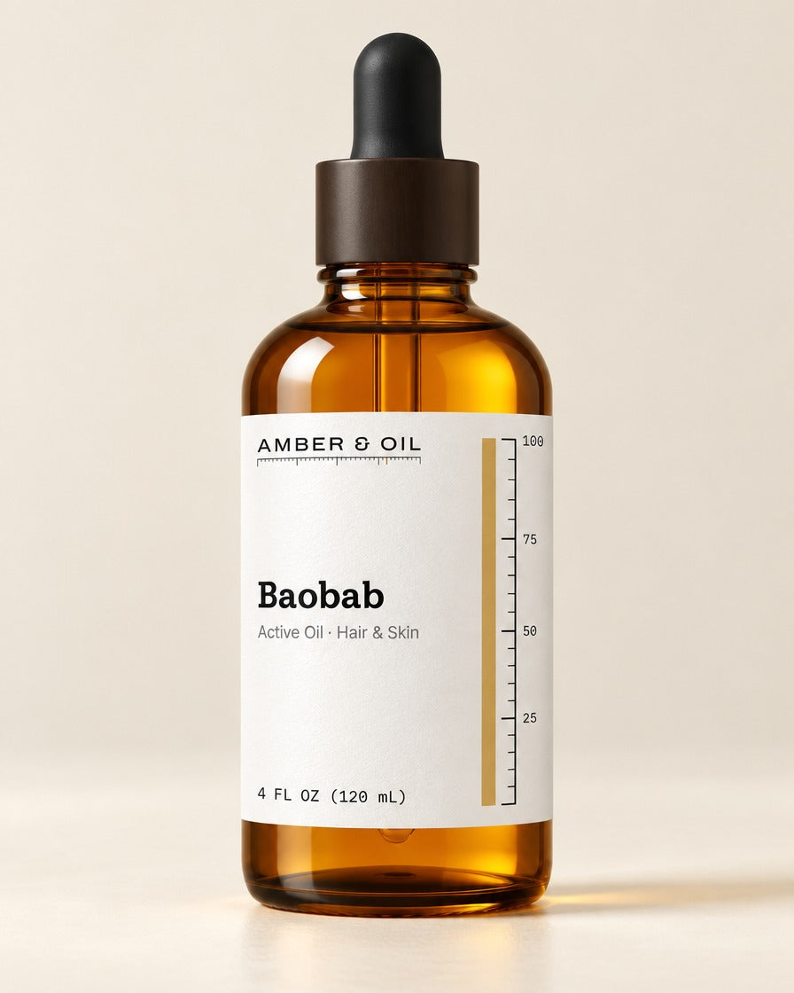 Amber & Oil Baobab bottle