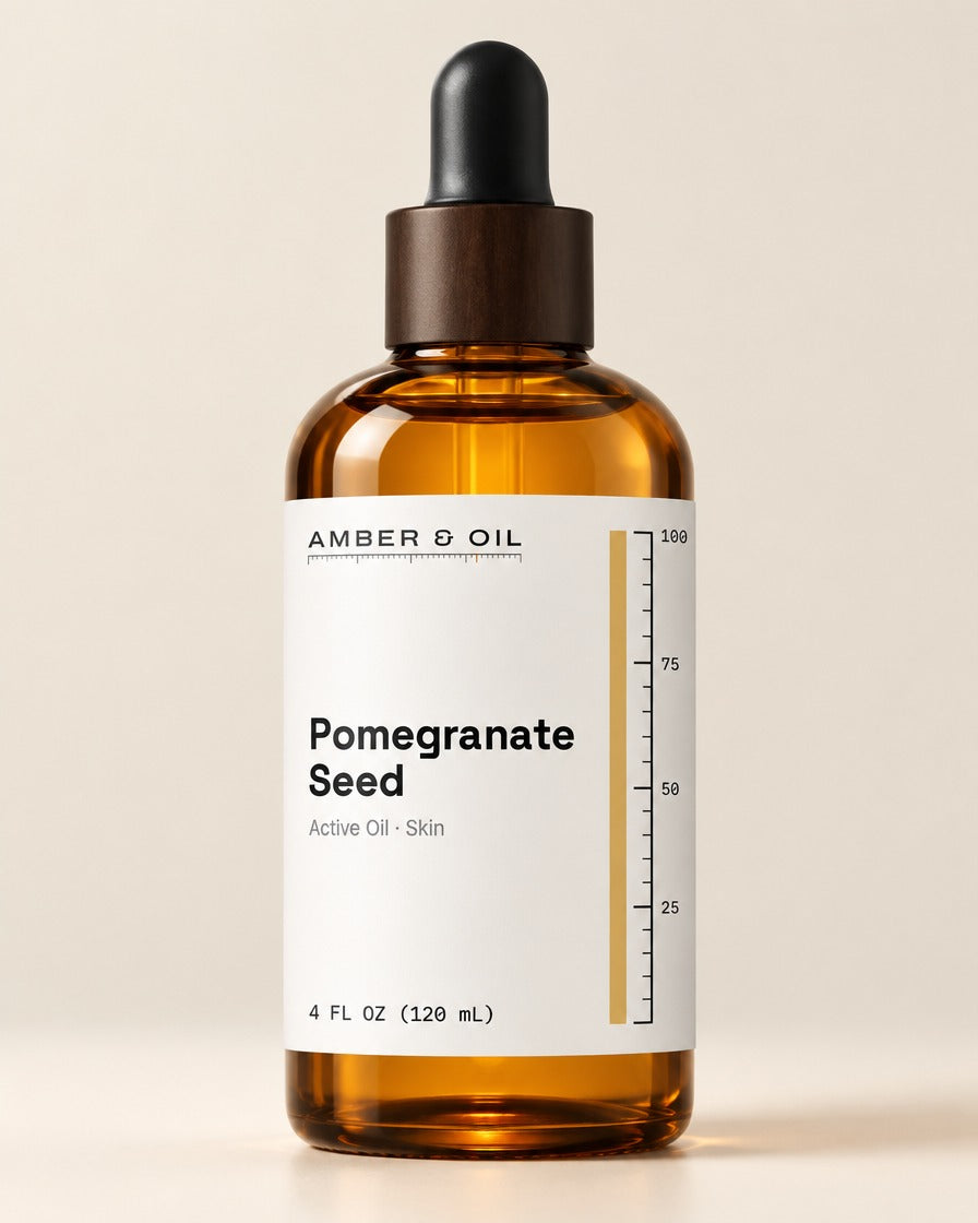 Amber & Oil Pomegranate Seed bottle