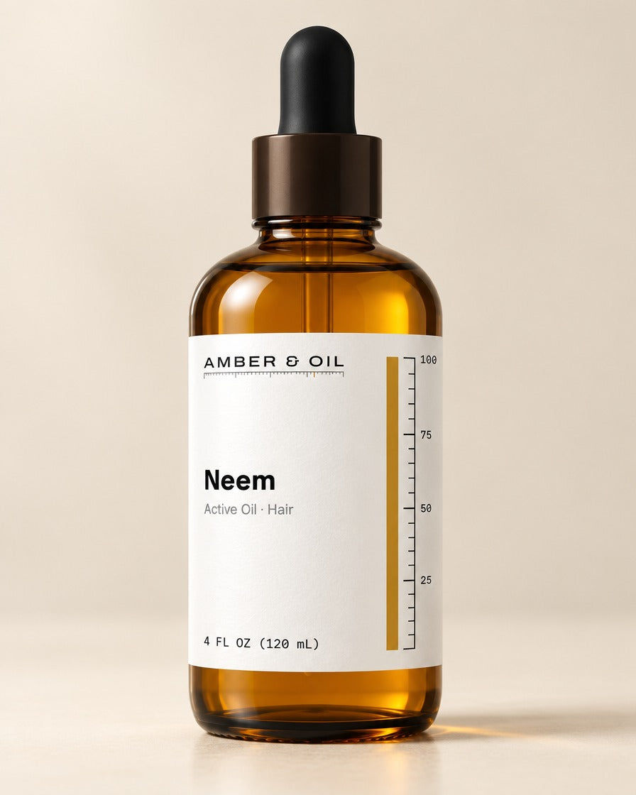 Amber & Oil Neem bottle