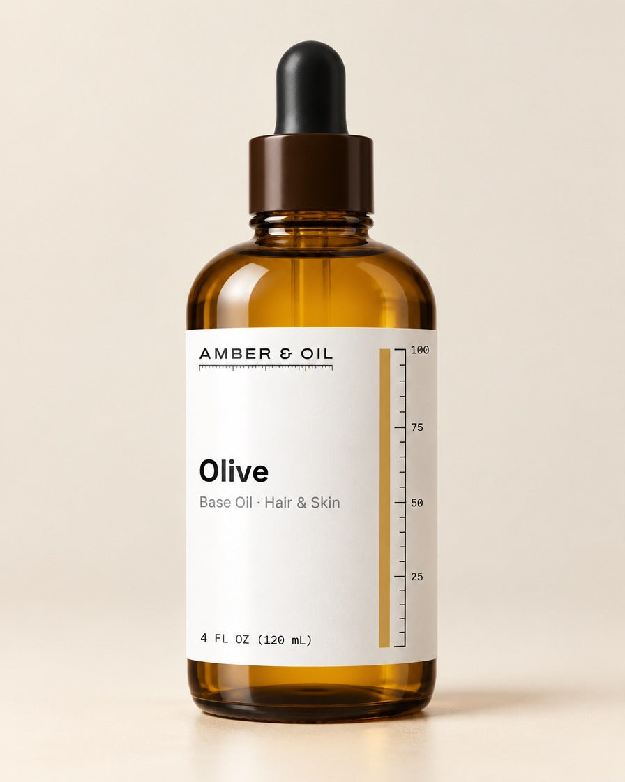 Amber & Oil Olive bottle