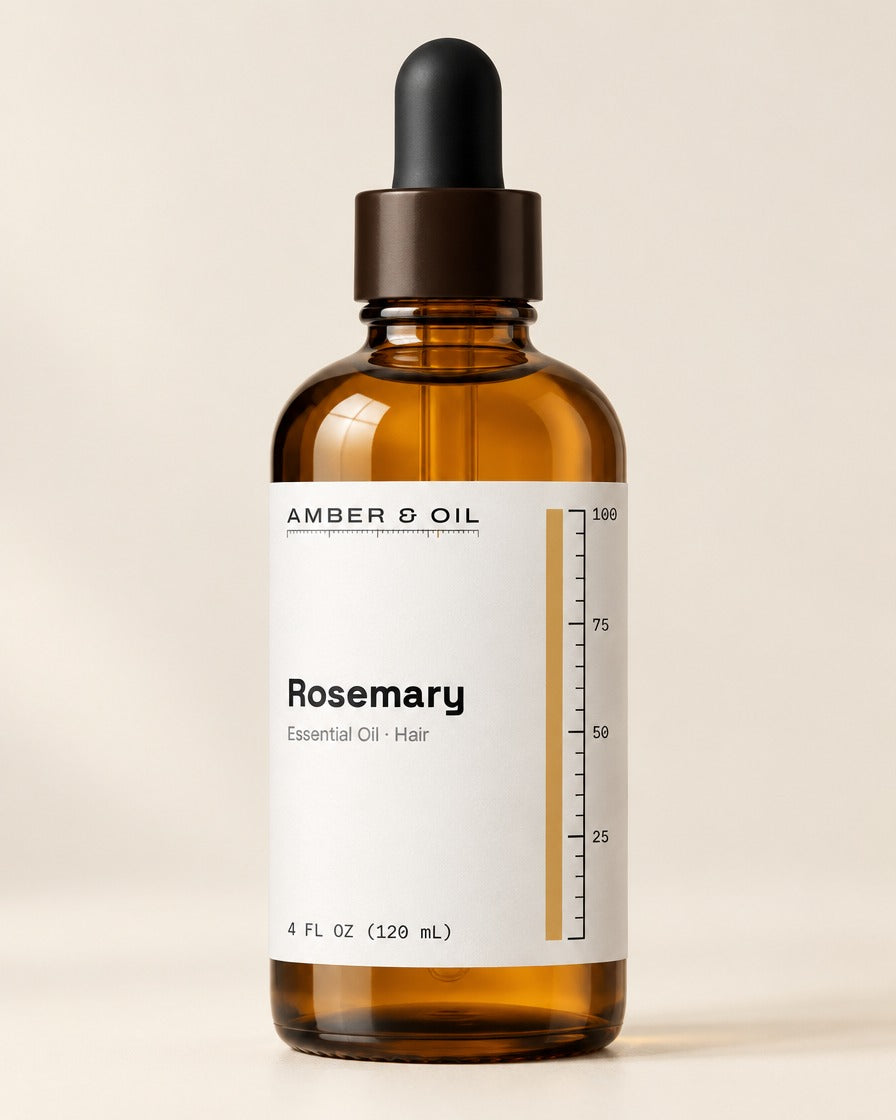 Amber & Oil Rosemary bottle