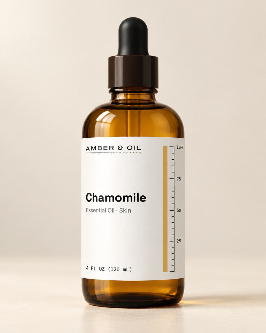 Amber & Oil Chamomile bottle