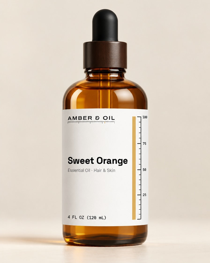 Amber & Oil Sweet Orange bottle