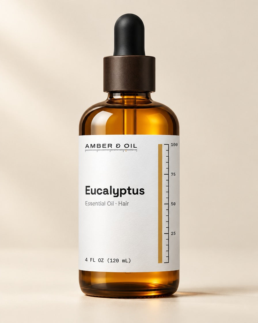 Amber & Oil Eucalyptus bottle