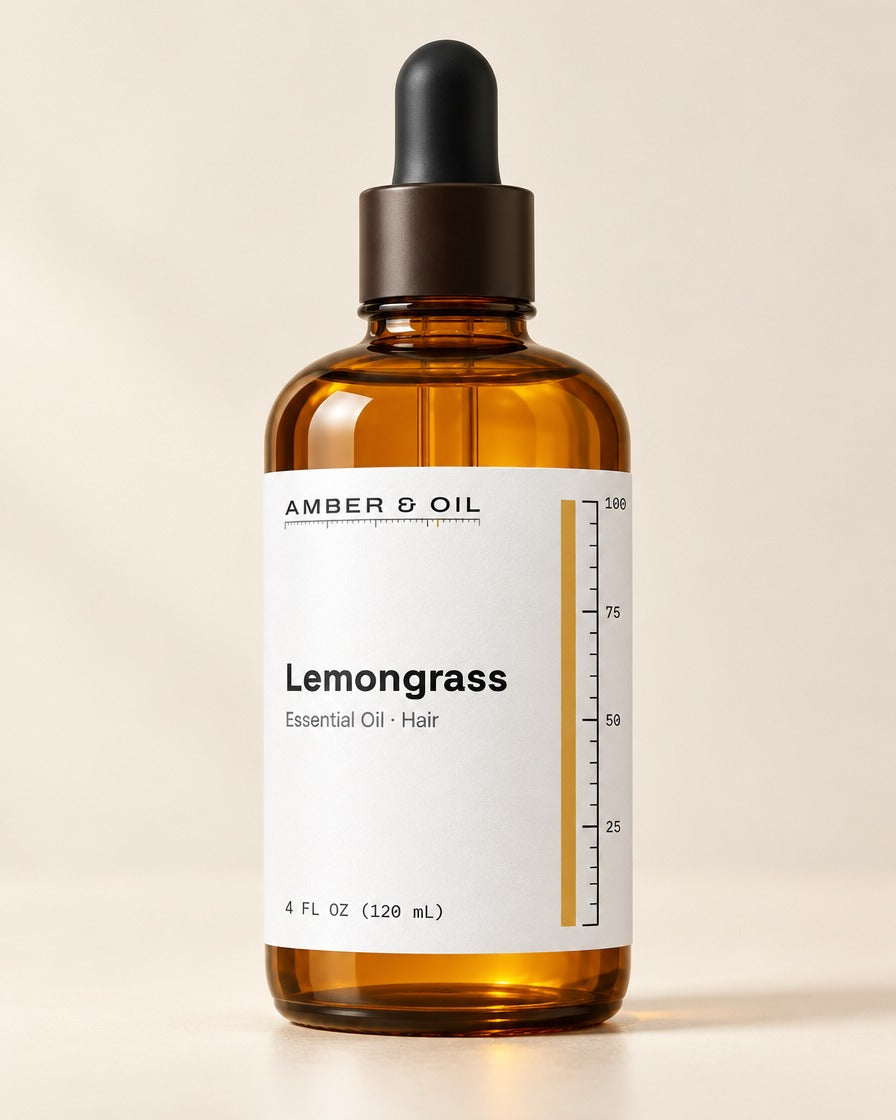 Amber & Oil Lemongrass bottle